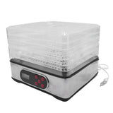 Food Dehydrator with Temperature Control and Timer Electric Drying Machine for Meat Herbs Beef Fruits Vegetables EU Plug 220V
