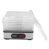 Food Dehydrator with Temperature Control and Timer Electric Drying Machine for Meat Herbs Beef Fruits Vegetables EU Plug 220V