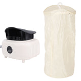 Portable Clothes Dryer 800W Digital Display Foldable Fast Drying Small Compact Dryer Machine for Travel Home Apartment US Plug
