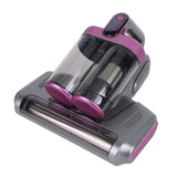 Bed Vacuum Cleaner Cordless Mattress Vacuum with 13000Pa Suction 520ml Large Dustbin Large Suction Port for Bed Sofa Carpet Gray Purple
