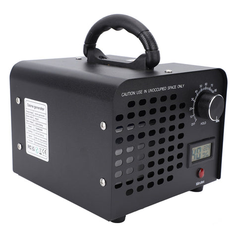 Home O3 Generator Portable Odor Eliminator Machine for Room Pet House Car Wardrobe 2500-4500sq.ft Range 60000mg EU Plug220V In Australia - Darrahopens