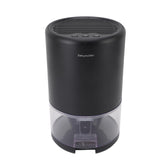 Smart Dehumidifier for Home 36W 1L PP PET Ultra Quiet Auto Shut Off Desktop Dehumidifier with 7 Colors Light for Room Black EU Plug In Australia - Darrahopens