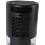 Smart Dehumidifier for Home 36W 1L PP PET Ultra Quiet Auto Shut Off Desktop Dehumidifier with 7 Colors Light for Room Black EU Plug