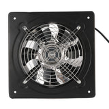 Kitchen Exhaust Fan 9.8 Inch Carbon Steel 2800RPM 80W 7 Blades Quiet Wall Mount Fume Extractor Ventilation Fan for Home Bathroom Garage US Plug 110V In Australia - Darrahopens
