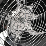 Kitchen Exhaust Fan 9.8 Inch Carbon Steel 2800RPM 80W 7 Blades Quiet Wall Mount Fume Extractor Ventilation Fan for Home Bathroom Garage US Plug 110V In Australia - Darrahopens