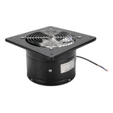 Kitchen Exhaust Fan 9.8 Inch Carbon Steel 2800RPM 80W 7 Blades Quiet Wall Mount Fume Extractor Ventilation Fan for Home Bathroom Garage US Plug 110V In Australia - Darrahopens