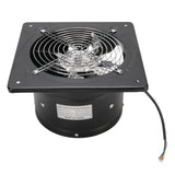Kitchen Exhaust Fan 9.8 Inch Carbon Steel 2800RPM 80W 7 Blades Quiet Wall Mount Fume Extractor Ventilation Fan for Home Bathroom Garage US Plug 110V In Australia - Darrahopens