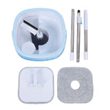 Spin Mop Bucket with Self Separation Dirty and Clean Water System Self Wringing 360 Degree Rotating Square Mop Head for Hardwood Tile Marble Floors In Australia - Darrahopens