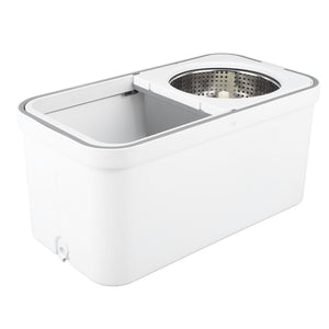 Mop Bucket with Wringer Set 360° Rotating Cleaning Mop with 2 Microfiber Pads for Hardwood Tile Floor In Australia - Darrahopens