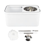 Spin Mop Bucket with Wringer Set 360 Degree Spin Mop Bucket Floor Cleaning System with Microfiber Mop Head for Floor Cleaning In Australia - Darrahopens