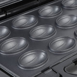Breakfast Maker Press Nonstick Fast Heating 4 in 1 Waffle Maker with Removable Plates EU Plug 220V