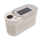 Countertop Mini Ice Maker 120W Aluminum 8 Cubes Portable Ice Machine with Car Power Cord for Home Camping RV US Plug