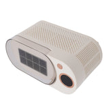 Countertop Mini Ice Maker 120W Aluminum 8 Cubes Portable Ice Machine with Car Power Cord for Home Camping RV US Plug