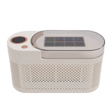 Countertop Mini Ice Maker 120W Aluminum 8 Cubes Portable Ice Machine with Car Power Cord for Home Camping RV US Plug