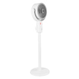 Standing Fan 180 Degree Manual Vertical Oscillating Fan Quiet Floor Fan with Remote Adjustable Height 5 Speeds 8H Timer for Home Bedroom