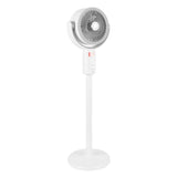 Standing Fan 180 Degree Manual Vertical Oscillating Fan Quiet Floor Fan with Remote Adjustable Height 5 Speeds 8H Timer for Home Bedroom