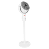 Standing Fan 180 Degree Manual Vertical Oscillating Fan Quiet Floor Fan with Remote Adjustable Height 5 Speeds 8H Timer for Home Bedroom