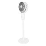 Standing Fan 180 Degree Manual Vertical Oscillating Fan Quiet Floor Fan with Remote Adjustable Height 5 Speeds 8H Timer for Home Bedroom