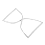 Freezer Door Gasket Seal Silicone Refrigerator Door Gasket Replacement 7010592 7042262 White