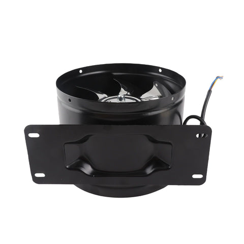 Portable Range Hood 8in Strong Wind Low Noise Cooking Exhaust Fan with Base for Indoor Hot Pot RV Kitchen Black In Australia - Darrahopens