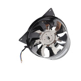 Portable Range Hood 8in Strong Wind Low Noise Cooking Exhaust Fan with Base for Indoor Hot Pot RV Kitchen Black In Australia - Darrahopens