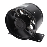 Portable Range Hood 8in Strong Wind Low Noise Cooking Exhaust Fan with Base for Indoor Hot Pot RV Kitchen Black
