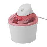 1200ml Automatic Ice Cream Machine Freezing Yogurt Maker for Home Kitchen Pinkish White