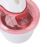 1200ml Automatic Ice Cream Machine Freezing Yogurt Maker for Home Kitchen Pinkish White