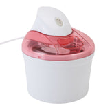 1200ml Automatic Ice Cream Machine Freezing Yogurt Maker for Home Kitchen Pinkish White