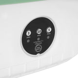 Portable Mini Washing Machine Small Clothes Foldable Laundry Machine with 3 Cleaning Modes for Hotel Home Apartment Green