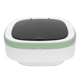 Portable Mini Washing Machine Small Clothes Foldable Laundry Machine with 3 Cleaning Modes for Hotel Home Apartment Green