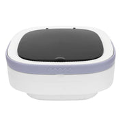 Portable Mini Washing Machine Small Clothes Foldable Laundry Machine with 3 Cleaning Modes for Hotel Home Apartment Purple