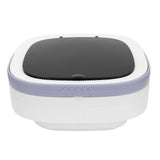 Portable Mini Washing Machine Small Clothes Foldable Laundry Machine with 3 Cleaning Modes for Hotel Home Apartment Purple