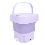 11L Portable Washing Machine Automatic Soft Spin Dry Portable Deep Cleaning Washing Machine for Apartment Dorm Hotel EU Plug