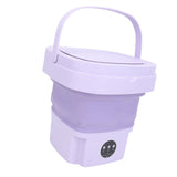 11L Portable Washing Machine Automatic Soft Spin Dry Portable Deep Cleaning Washing Machine for Apartment Dorm Hotel EU Plug
