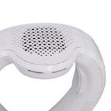 Portable Neck Fan Cooling and Heating Dual Use 3 Speeds Semiconductor Quiet Lightweight Battery Operated Wearable Fan for Beach White In Australia - Darrahopens