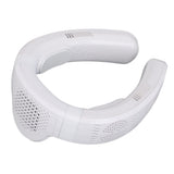 Portable Neck Fan Cooling and Heating Dual Use 3 Speeds Semiconductor Quiet Lightweight Battery Operated Wearable Fan for Beach White In Australia - Darrahopens