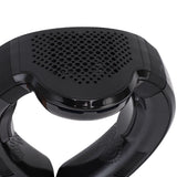 Portable Neck Fan Cooling and Heating Dual Use 3 Speeds Semiconductor Quiet Lightweight Battery Operated Wearable Fan for Beach Glossy Black In Australia - Darrahopens