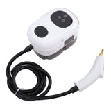 Handheld Pressurized Steam Cleaner 2500W 1000ML Touch Screen High Pressure High Temperature Portable Steam Cleaner for Kitchen Cleaning White US Plug 110V