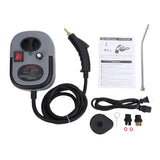 Handheld Pressurized Steam Cleaner 2500W Handheld High Temp Portable Cleaning Machine for Kitchen Furniture Car 1200ML Capacity Tank Grey US Plug 110V In Australia - Darrahopens