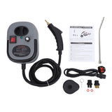 Handheld Pressurized Steam Cleaner 2500W Handheld High Temp Portable Cleaning Machine for Kitchen Furniture Car 1200ML Capacity Tank Grey UK Plug 220V In Australia - Darrahopens
