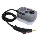 Handheld Pressurized Steam Cleaner 2500W Handheld High Temp Portable Cleaning Machine for Kitchen Furniture Car 1200ML Capacity Tank Grey EU Plug 220V