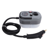 Handheld Pressurized Steam Cleaner 2500W Handheld High Temp Portable Cleaning Machine for Kitchen Furniture Car 1200ML Capacity Tank Grey EU Plug 220V