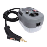 Handheld Pressurized Steam Cleaner 2500W Handheld High Temp Portable Cleaning Machine for Kitchen Furniture Car 1200ML Capacity Tank Grey EU Plug 220V