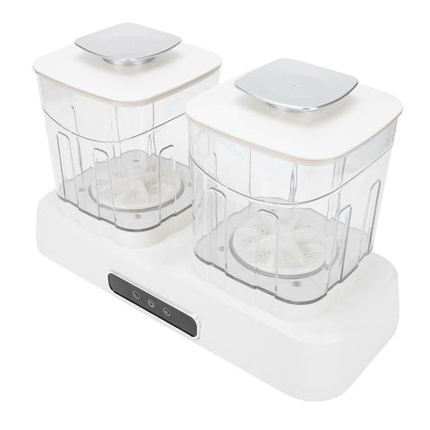Underwear Washing Machine Double Cup Deep Clean Portable Travel Mini Laundry Washer for Bra Socks Baby Clothes White In Australia - Darrahopens