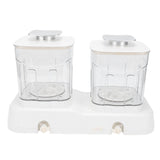 Underwear Washing Machine Double Cup Deep Clean Portable Travel Mini Laundry Washer for Bra Socks Baby Clothes White