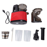 Cold Press Juicer with Wide Feed Chute 350W Slow Masticating Juicer with Pulp Separation for Whole Vegetables and Fruits Red US Plug