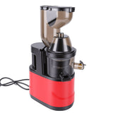 Cold Press Juicer with Wide Feed Chute 350W Slow Masticating Juicer with Pulp Separation for Whole Vegetables and Fruits Red US Plug In Australia - Darrahopens