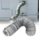 1m Aluminum Foil Flexible Ducting Exhaust Hose Kitchen Ventilation Insulation Noise Reduction In Australia - Darrahopens
