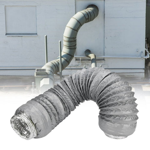 1m Aluminum Foil Flexible Ducting Exhaust Hose Kitchen Ventilation Insulation Noise Reduction In Australia - Darrahopens